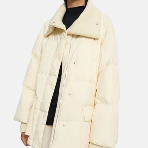 NWT Theory Knit Collar - Puffer Jacket